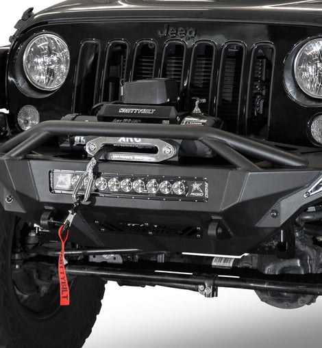 2007 - 2018 JEEP JK STEALTH FIGHTER WINCH FRONT BUMPER