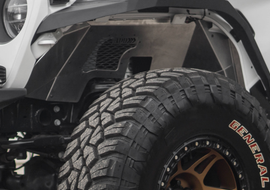 2018 - 2020 JEEP WRANGLER JL ROCK FIGHTER FRONT INNER FENDER LINERS